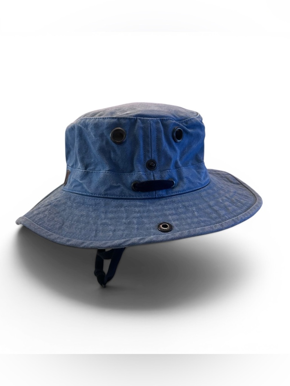 Tilley T3 Wanderer Denim Blue Hat with Chin Strap 4 Sizes to Choose From